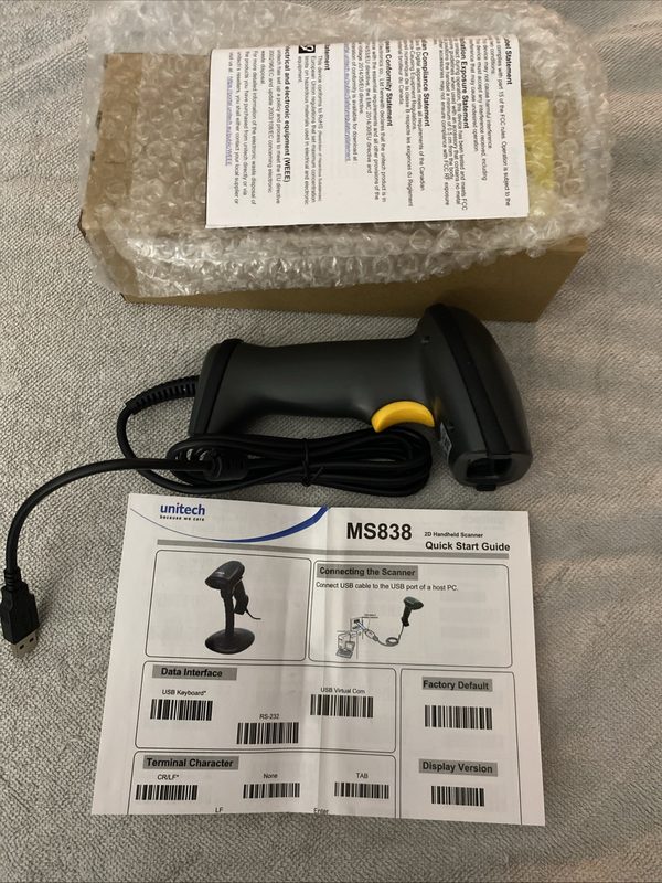 Сканер штрих-кода MS838-2UCB00-SG