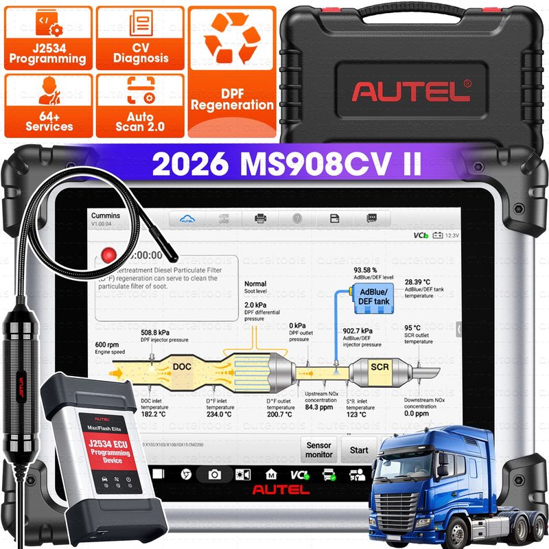 Диагностический сканер Autel MS908CVII
