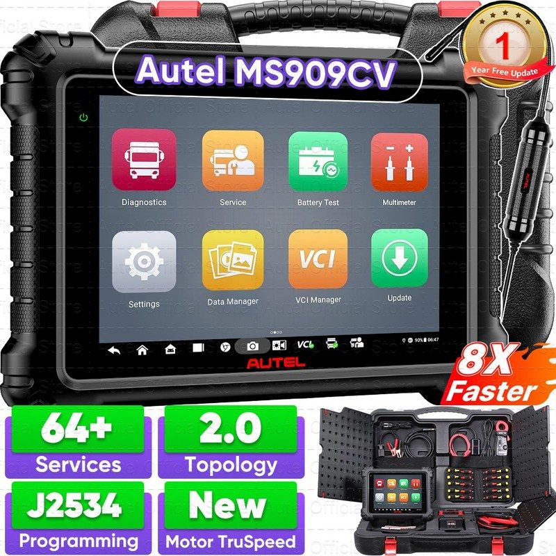 Диагностический сканер Autel MS909CV
