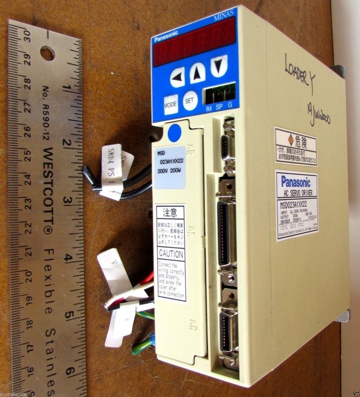 Сервопривод Panasonic MSD023A1XX22