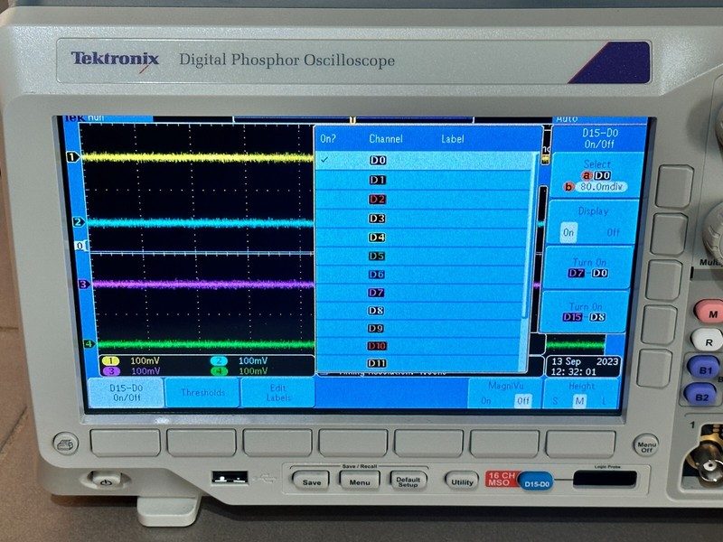 Тестер Tektronix MSO3054