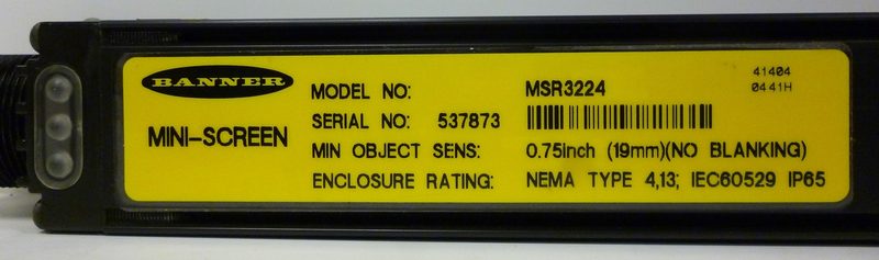 Световая завеса Banner MSR3224