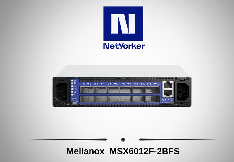 Коммутатор Mellanox MSX6012F-2BFS