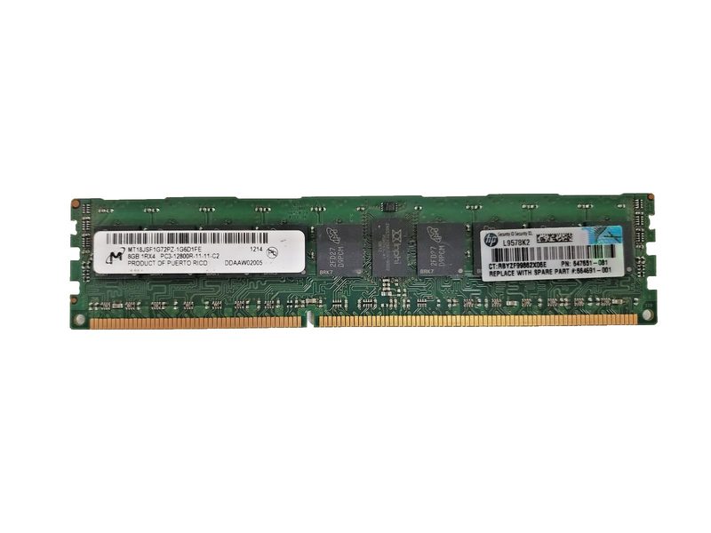 Модуль памяти Micron MT18JSF1G72PZ-1G6D1FE