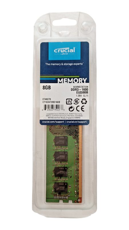 Модуль памяти Micron MT18KSF1G72AZ-1G6P1ZF