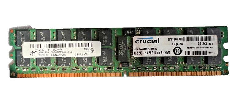 Модуль памяти Micron MT36HTF51272PZ-667H1
