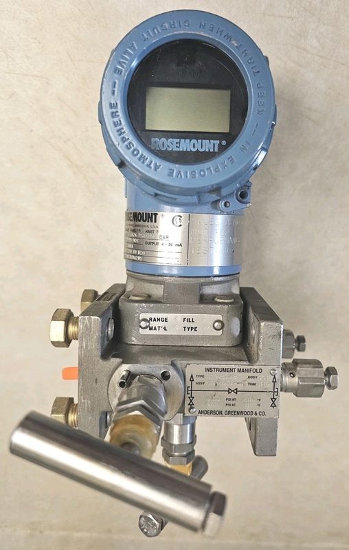 Трубопроводная арматура Rosemount MT3VIS-2