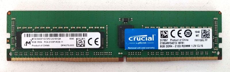 Модуль памяти Micron MTA18ASF1G72PZ