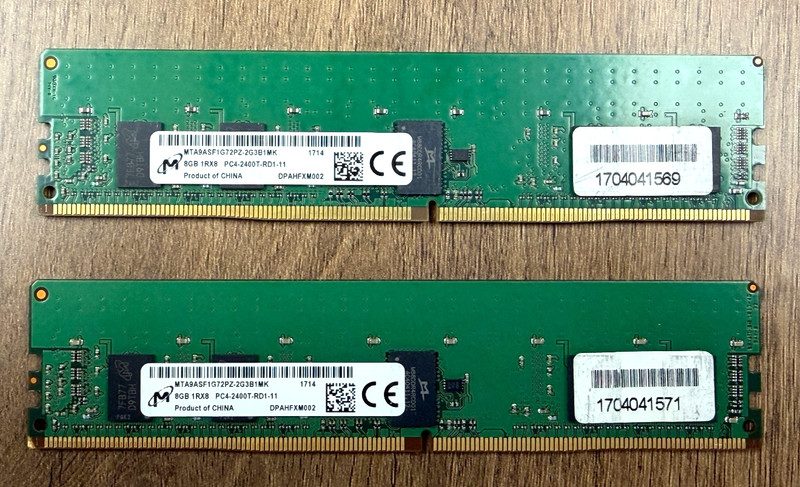 Модуль памяти Micron MTA9ASF1G72PZ