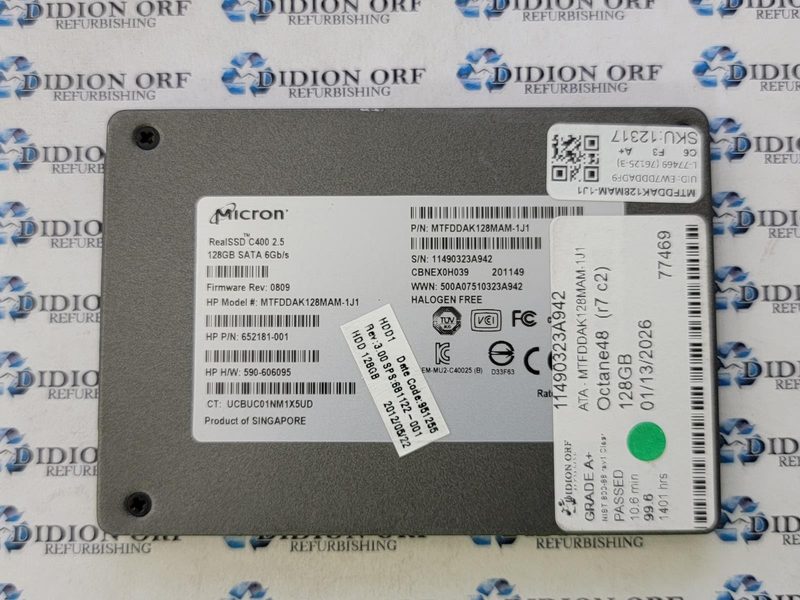 SSD-накопитель Micron MTFDDAK128MAM-1J1