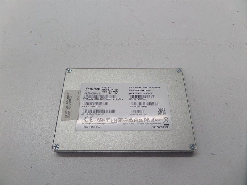 SSD-накопитель HPE MTFDDAK128MAY-1AH1ZABHA