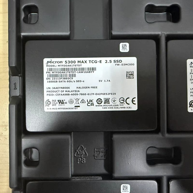 SSD-накопитель Micron MTFDDAK1T6TDT-1AW16ABYY
