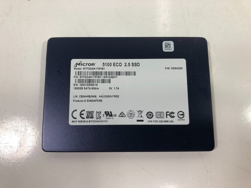SSD-накопитель Micron MTFDDAK1T9TBY