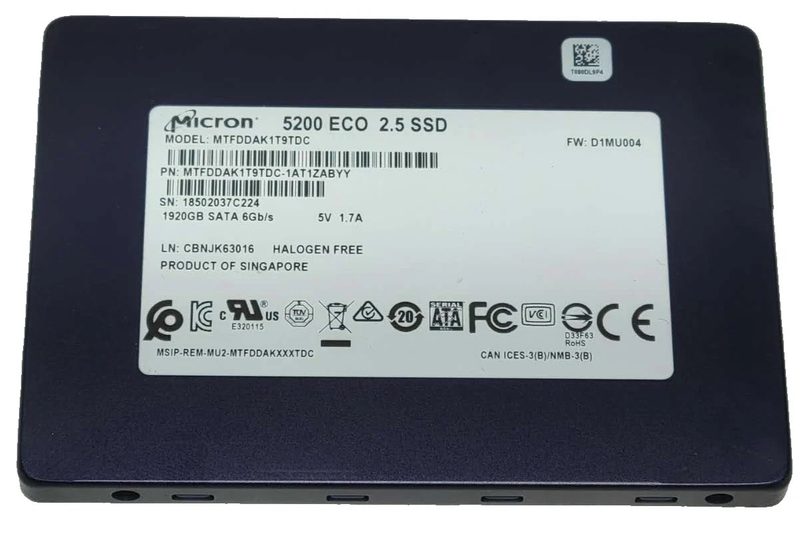 SSD-накопитель Micron MTFDDAK1T9TDC-1AT1ZABYY