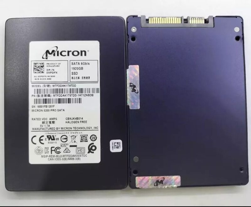 SSD-накопитель Micron MTFDDAK1T9TDD-1AT1ZABDB