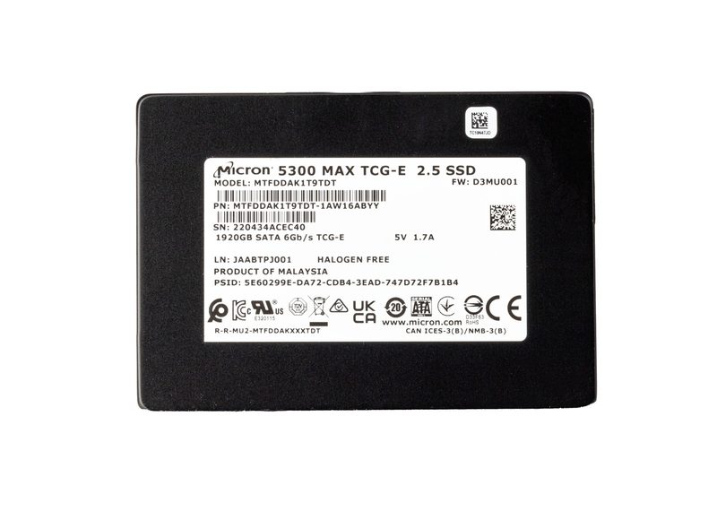 SSD-накопитель Micron MTFDDAK1T9TDT-1AW16ABYY