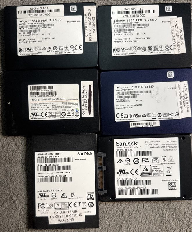 SSD-накопитель Micron MTFDDAK240TDS