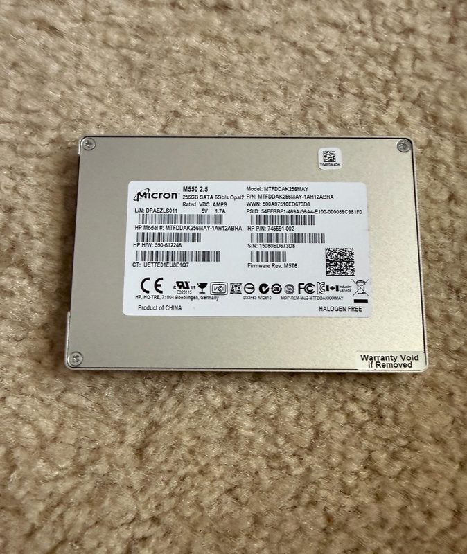 SSD-накопитель Micron MTFDDAK256MAY