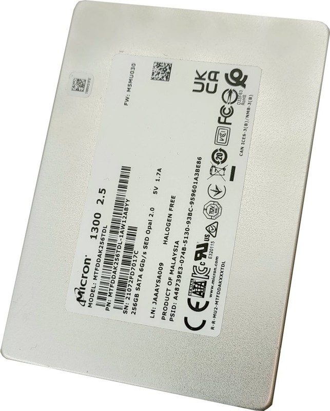 SSD-накопитель Micron MTFDDAK256TDL-1AW12ABYY