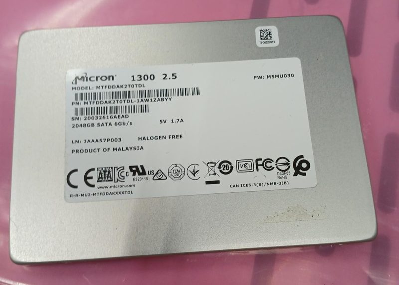 SSD-накопитель Micron MTFDDAK2T0TDL