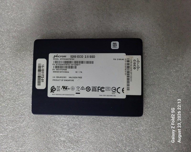 SSD-накопитель Micron MTFDDAK3T8DC