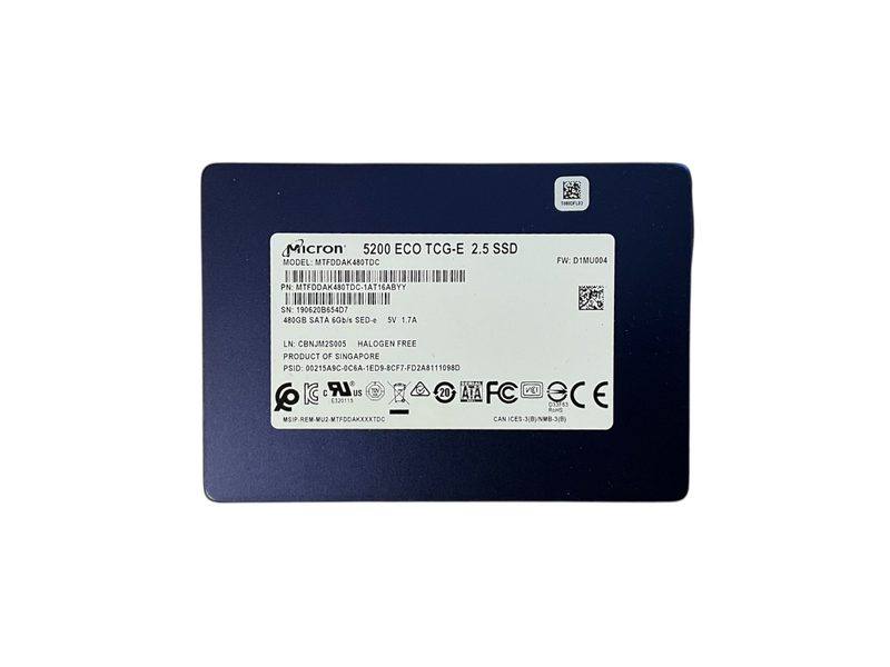 SSD-накопитель Micron MTFDDAK480TDC