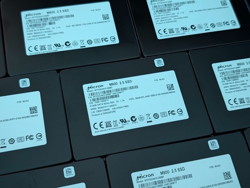 SSD-накопитель Micron MTFDDAK512MBF