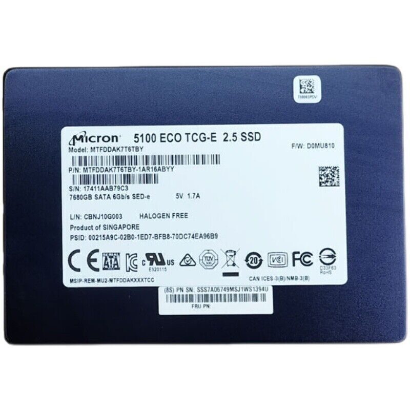 SSD-накопитель Micron MTFDDAK7T6TBY-1AR1ZABYY