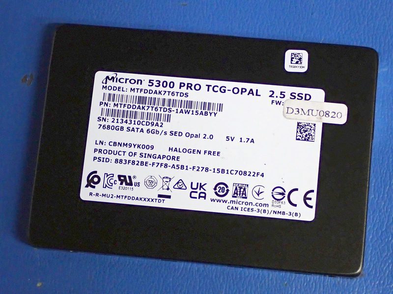 SSD-накопитель Micron MTFDDAK7T6TDS