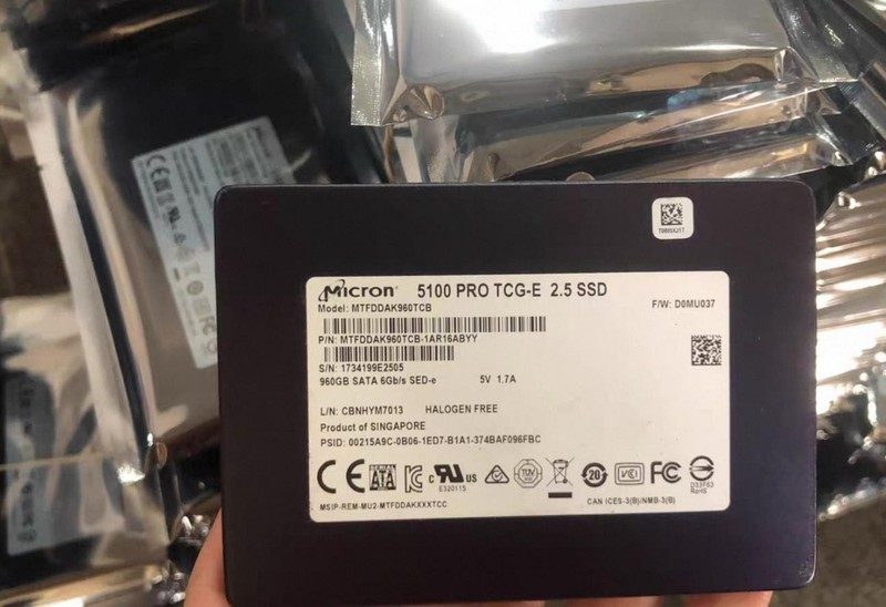 SSD-накопитель Micron MTFDDAK960TCB-1AR16ABYY