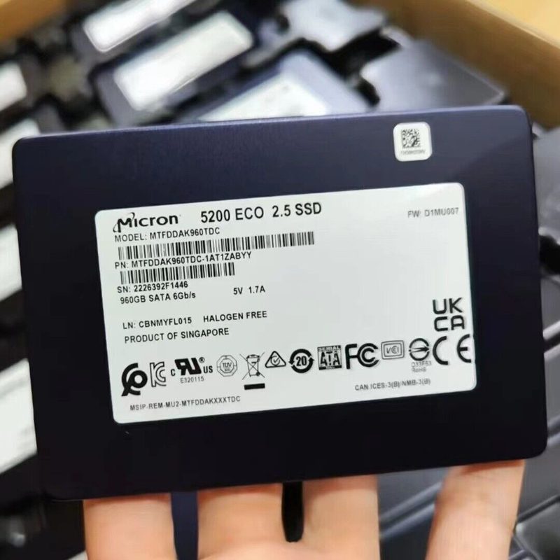 SSD-накопитель Micron MTFDDAK960TDC-1AT1ZA
