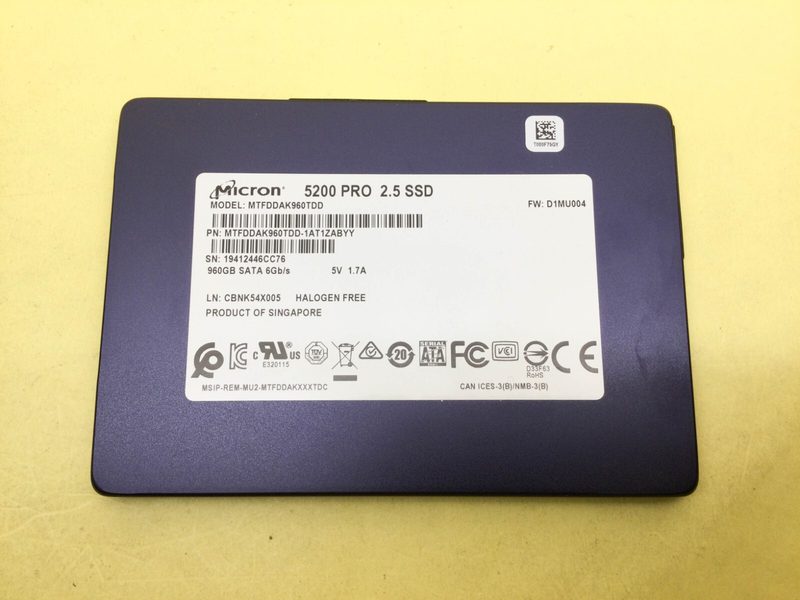 SSD-накопитель Dell MTFDDAK960TDD
