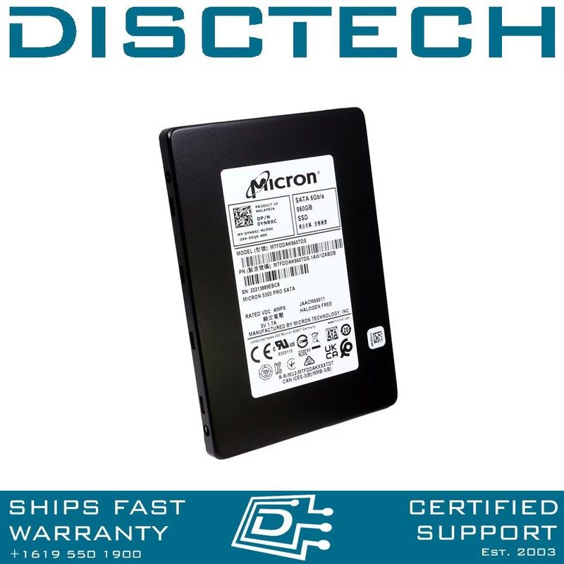 SSD-накопитель Micron MTFDDAK960TDS-1AW1ZABYY