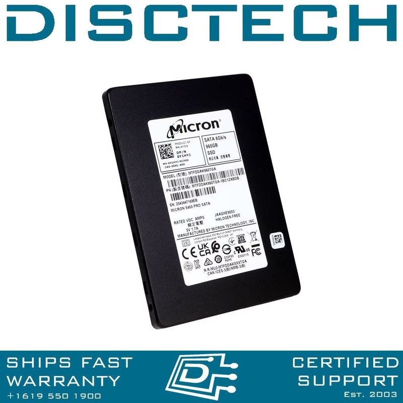 SSD-накопитель Micron MTFDDAK960TGA-1BC1ZABYY