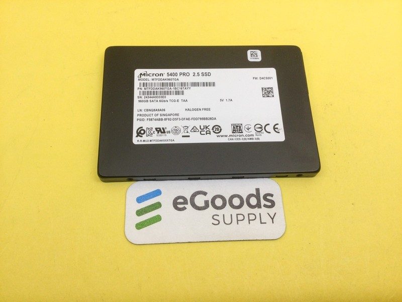 SSD-накопитель Micron MTFDDAK960TGA