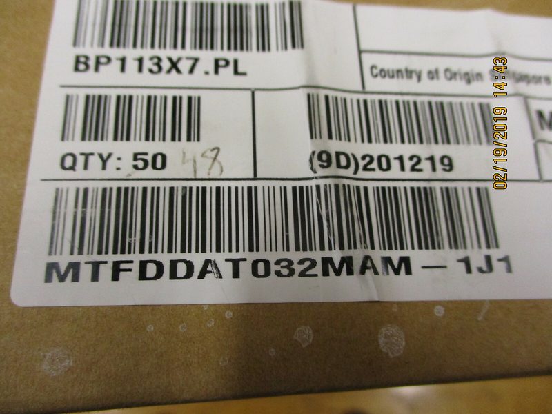 SSD-накопитель Micron MTFDDAT032MAM-1J1