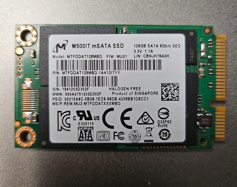SSD-накопитель Micron MTFDDAT128MBD