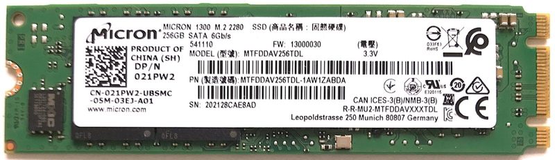 SSD-накопитель Micron MTFDDAV256TDL