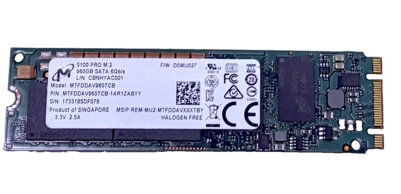 SSD-накопитель Micron MTFDDAV960TCB