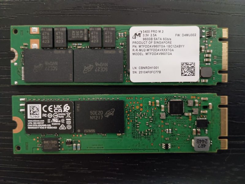 SSD-накопитель Micron MTFDDAV960TGA