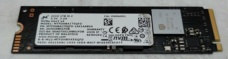 SSD-накопитель Micron MTFDHBA1T0QFD