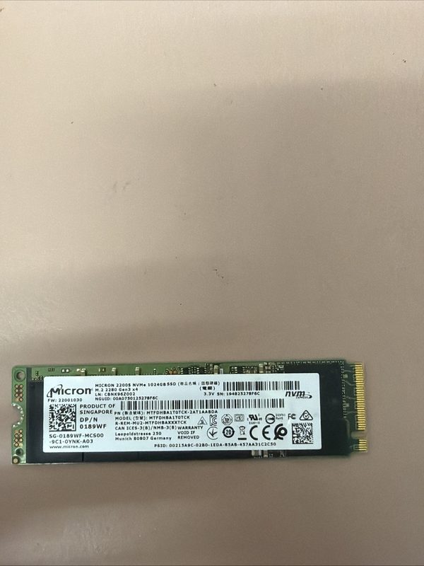 SSD-накопитель Micron MTFDHBA1T0TCK