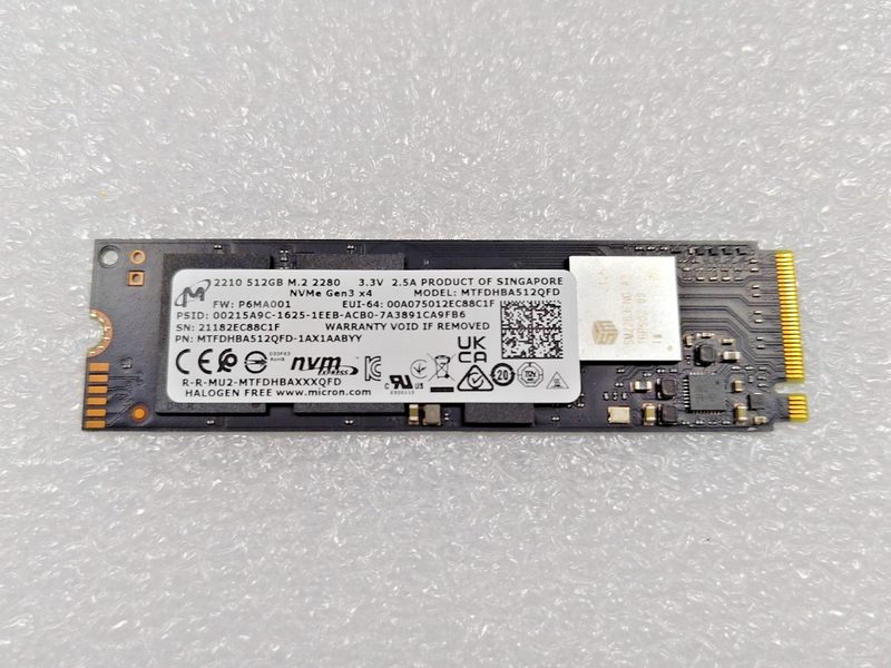 SSD-накопитель Micron MTFDHBA512QFD