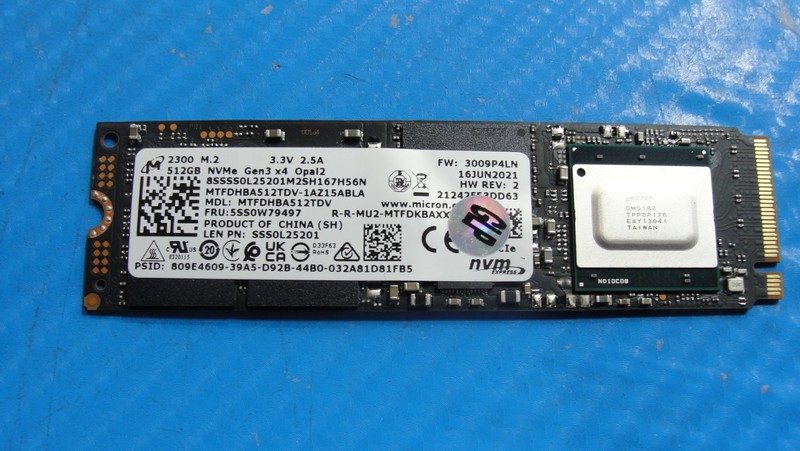 SSD-накопитель Micron MTFDHBA512TDV-1AZ15ABLA