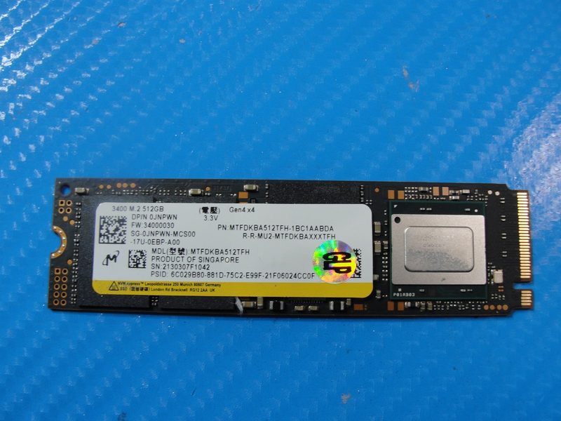 SSD-накопитель Dell MTFDKBA512TFH-1BC1AABDA