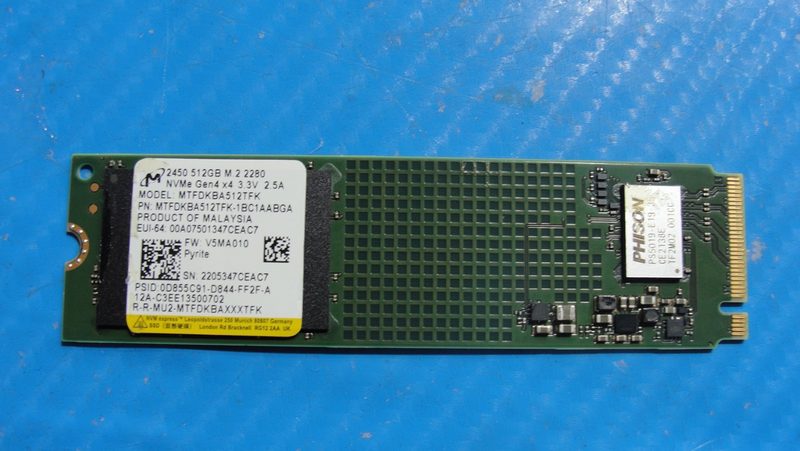 SSD-накопитель Micron MTFDKBA512TFK-1BC1AABGA