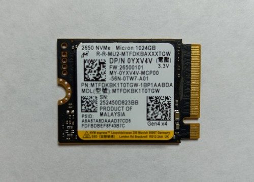 SSD-накопитель Dell MTFDKBK1T0TGW-1BP1AABDA