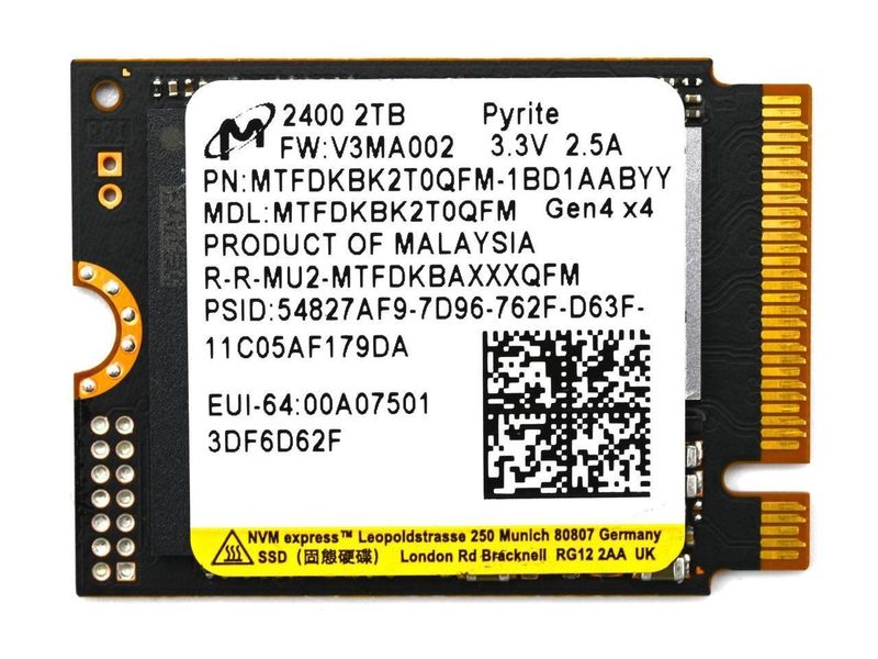SSD-накопитель Micron MTFDKBK2T0QFM