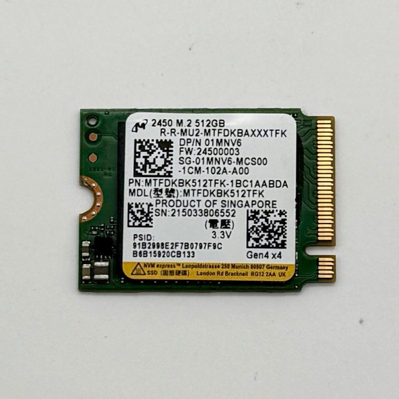 SSD-накопитель Micron MTFDKBK512TFK