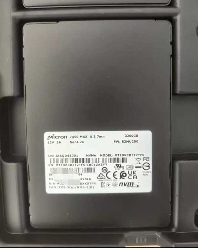 SSD-накопитель Micron MTFDKCB3T2TFS-1BC1ZABYY